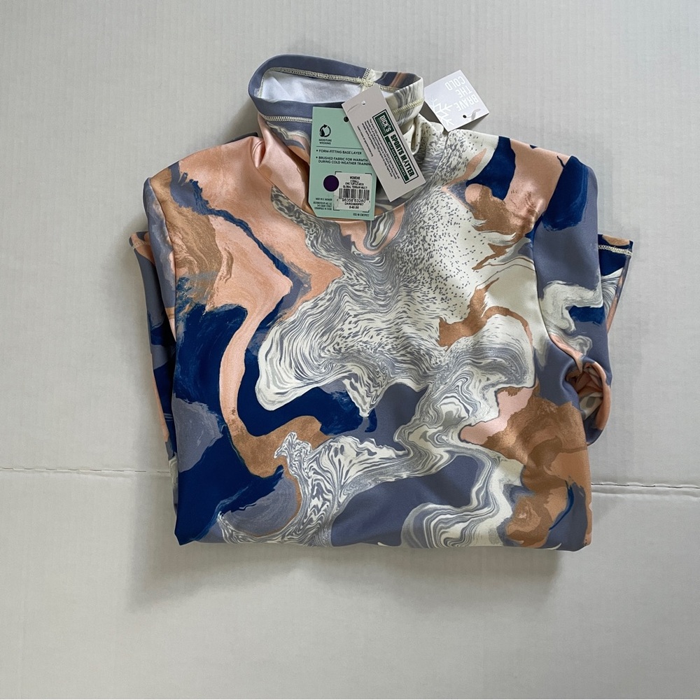 NWT XSmall DSG Women's Cold Weather Compression Turtle Neck Shirt Base layer - Picture 4 of 5